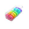 Portable Vitamin Pill Box Case Organizer Tablet for 7 Days 2 Times 14 Grids Travel with Large Compartment for Medicine Fish Oils