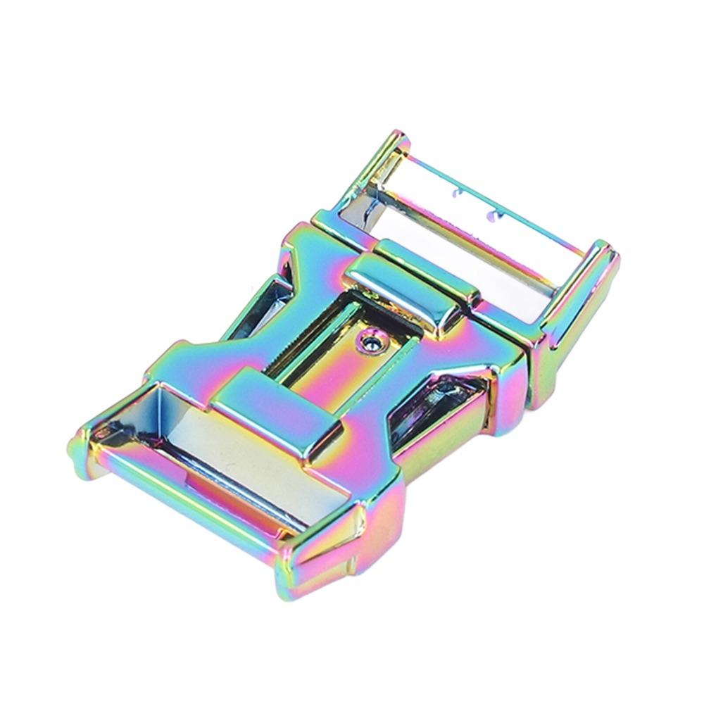 4pcs Glossy Finish Quick Release Clip Zinc Alloy Belt Buckle Metal Buckle For DIY Craft