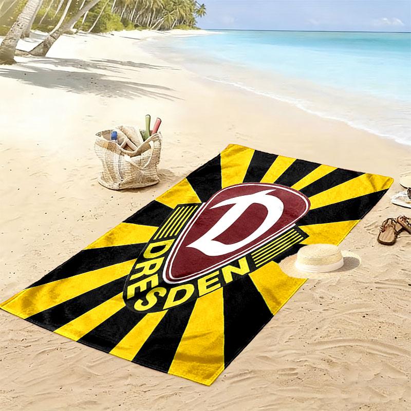 BFC Legacy Print Strandtuch, Großes Weiches Schnelltrocknendes Handtuch für Strand Camping Schwimmen