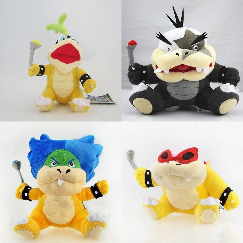 Adorabili Koopalings Super Mario Bros 7" Peluche Koopa Regalo Ideale per Bambini Venditore USA