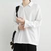 Long-sleeved Shirt for Men Korean Style Trendy Casual Tops Loose Handsome Versatile Shirt