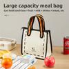 Новая ручная сумка для ланча большой вместимости, из ткани Оксфорд, с термоизоляцией, с мультяшным рисунком, студенческая портативная сумка для ланча