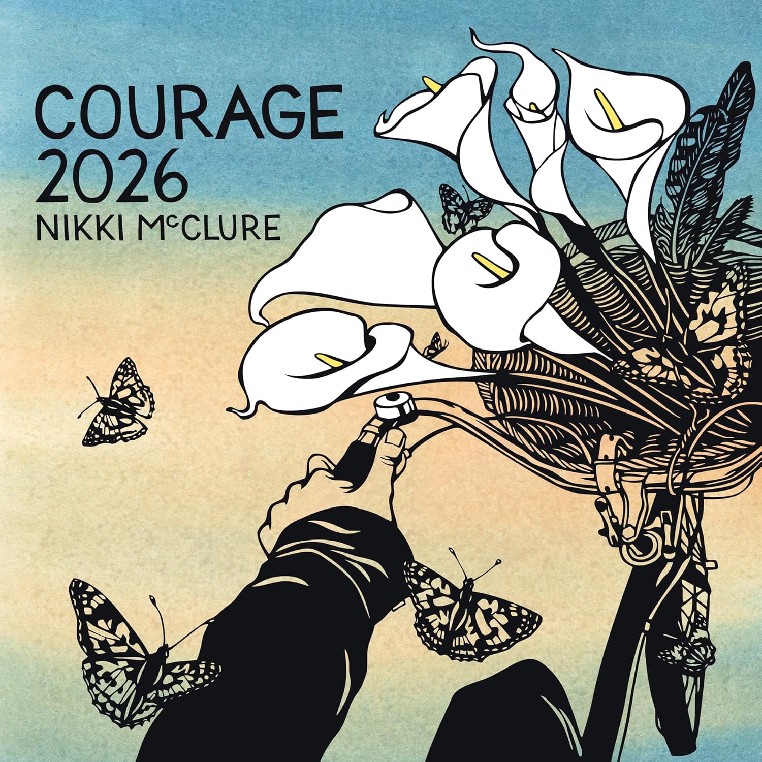 Nikki McClure Courage 2026 Wall Calendar