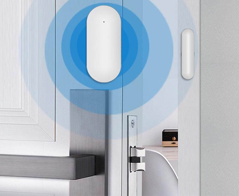Smart Home Security System 433MHz GSM Wireless Door Window Sensor with 100m Detection and Alarm