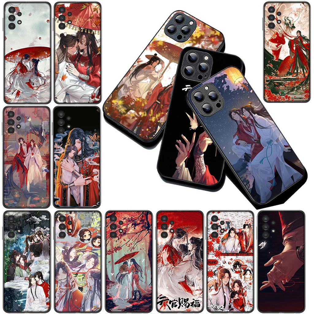 Cover for Xiaomi Redmi Note 12 11 10 A3 Pro 10A 10C 12C Note12 5G 4G Phone Case Heaven official's Blessing TGCF Tian Guan Ci Fu
