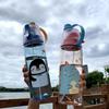 Cartoon Sports Water Cups Transparent Plastic Water Bottles Portable Fitness Drinking Cups  Summer