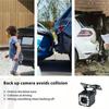 HD CCD Car Rear View Camera with 12 LED Night Vision - Wide Angle Reverse Backup Camera for Parking, Front & Rear Universal