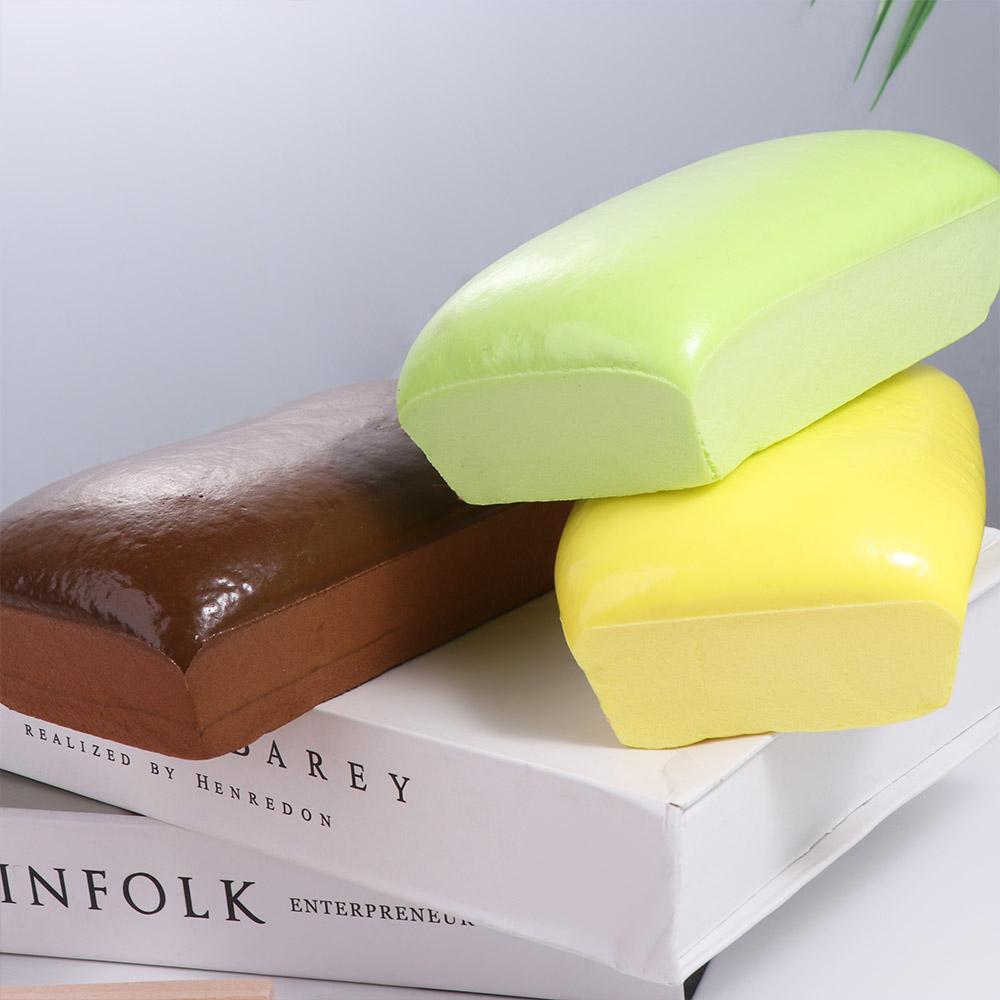 PU Cake Slow Rebound Toy Bread Food Pinch Music Toys Bread Squeeze Toy Kids Gift