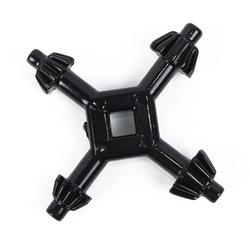 4 In 1 Carbon Steel Drill Chuck Wrench - Black Electric Drill Key, 3/8" Multifunctional Drill Presses Accessory