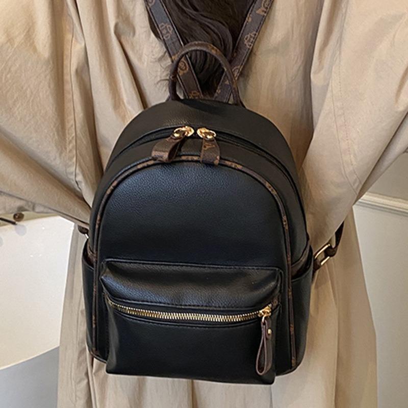 Rucksack Damen Herbst Neue Mode Mini Klein Schultasche Lässig Textur Studenten Reise Rucksack