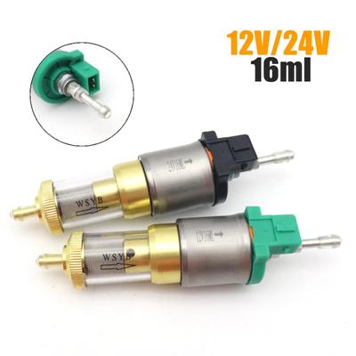 12V/24V 16ml Araba Yükseltme Ultra Düşük Gürültülü Isıtıcı Yakıt Pompası Eberspacher Evrensel Araba Hava Dizel Park Yağ Pompası Kamyon İçin