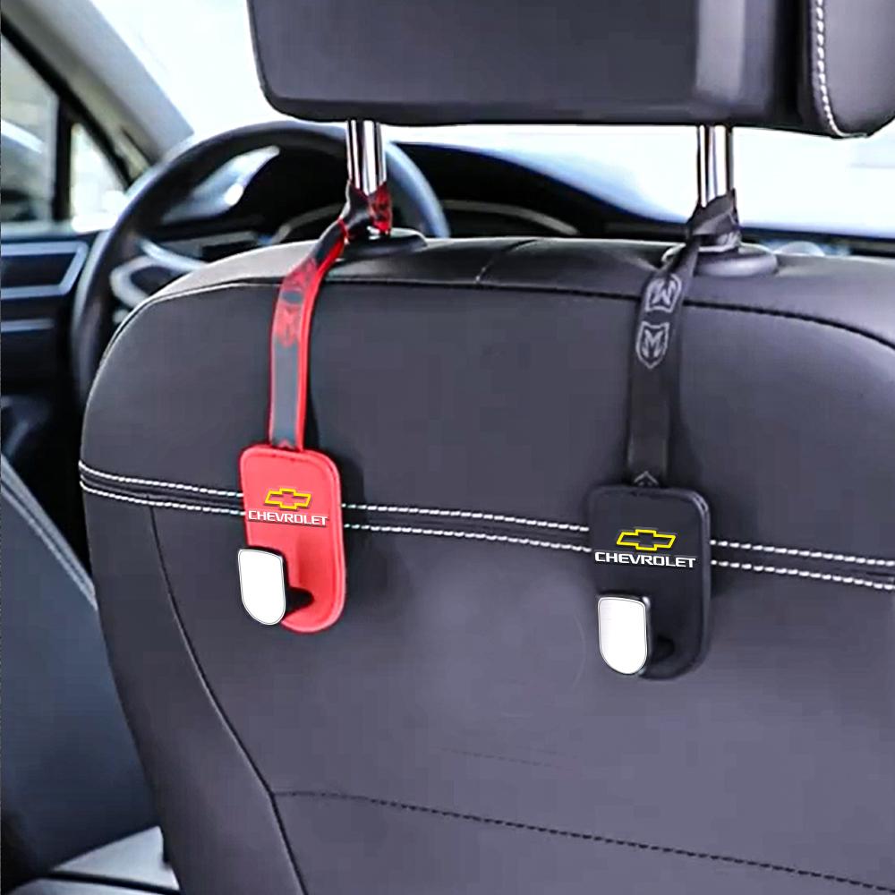 Car Metal Rear Seat Headrest Hook Auto Backseat Hanging Hooks Storage Holder For Chevrolet Cruze Aveo Lacetti Malibu Camaro Trax LZ3