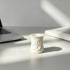 3D Printed Flower Vase, Exquisite Flower Embossed Vase, Decorative Flower Holder, Multi-purpose Pen Holder for Home Tabletop Decoration