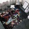 Mode Modern Rapper Patroon Tapijt voor Slaapkamer Woonkamer Bank Computerstoel Gebied Zacht Kleed Vloermatten Badkamer Antislipmat