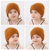 Children's Wool Knitted Hats Fall and Winter Boys and Girls Pullover Hats