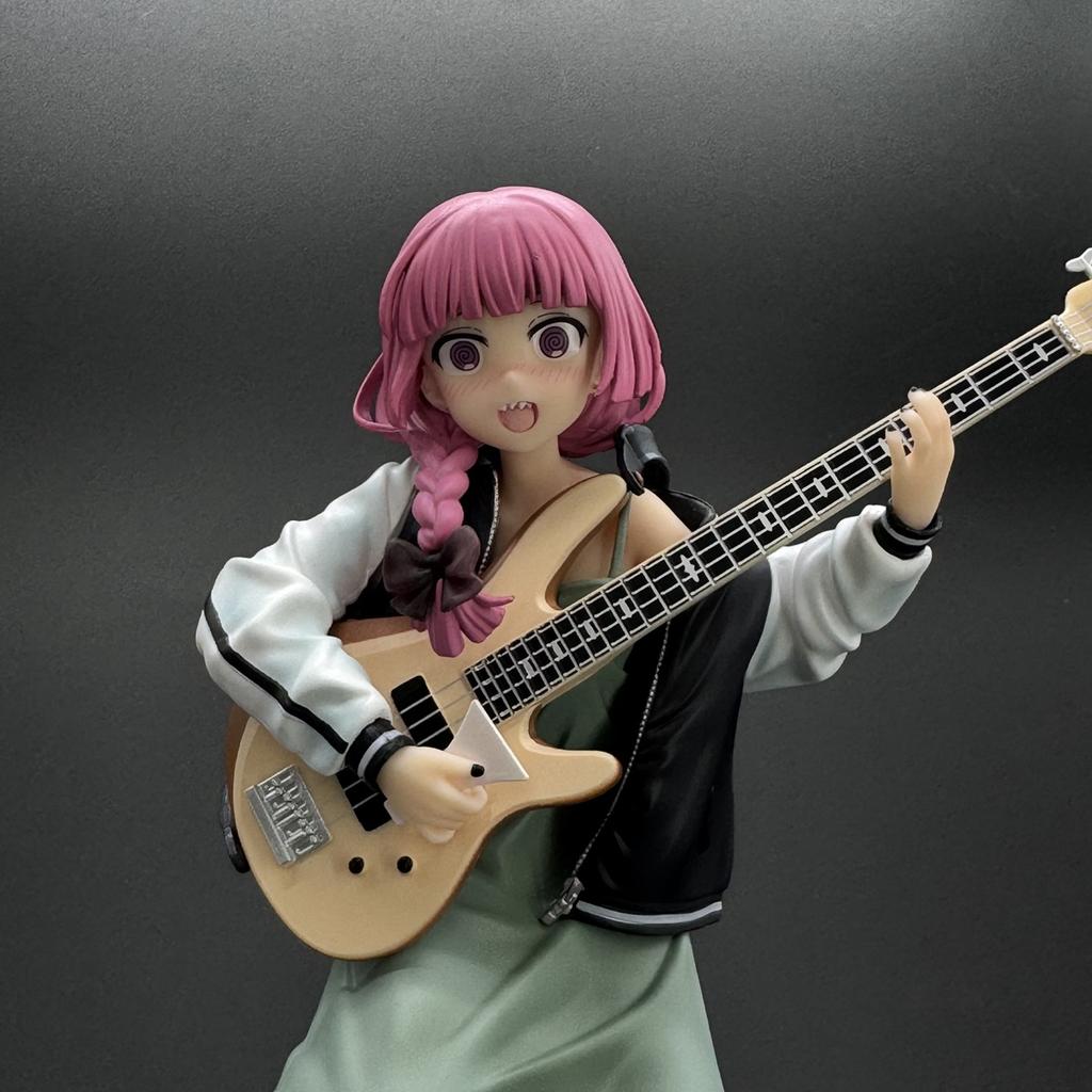 Anime Figure Kikuri Hiroi Girl Action Toy Game Statue Adult Collection Model Doll BOCCHI THE ROCK WAVE PVC 1/7 Poseable Articulated Scale Detailed