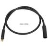 9 Pin Waterproof Wheel Motor Extension Cable Female to Male Wire for Electric Bicycle60cm