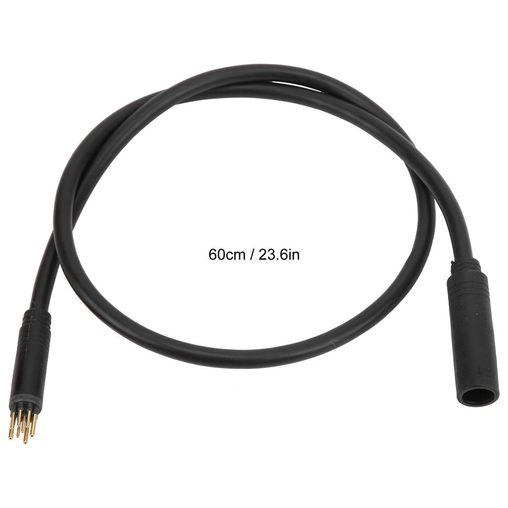9 Pin Waterproof Wheel Motor Extension Cable Female to Male Wire for Electric Bicycle60cm