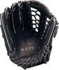 ZETT Winning Road Softballová rukavice pro černou Velikost 7 Všestranná Hody levou rukou, (1900), (BRGB33530F)