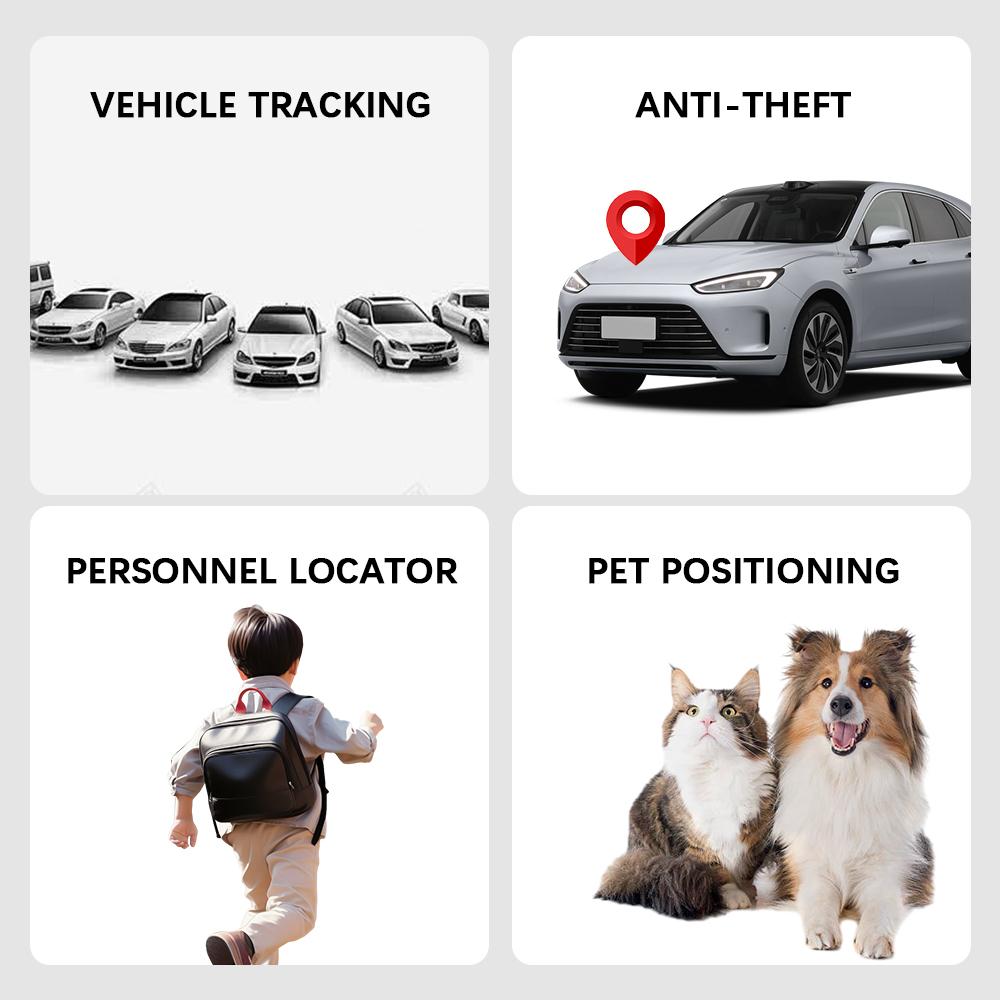 Intelligent GPS Tracker Real-time Vehicle Locator Auto Accessories Mini Wireless Device Car-styling Warning System