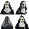 The Conjuring 2 Horror Nun Latex Mask Costume For Halloween Cosplay Party Props