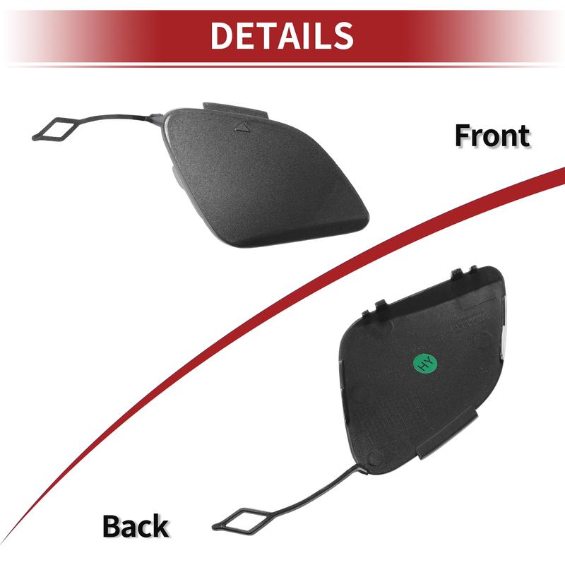X Autohaux Car Tow Hook Cover Cap for MercedesBenz CLA180 CLA200 Hook No.1178851300 Gray