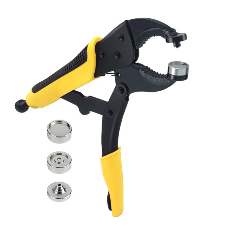 Adjustable Heavy-Duty Snap Fastener Pliers for Boat Canvas Covers