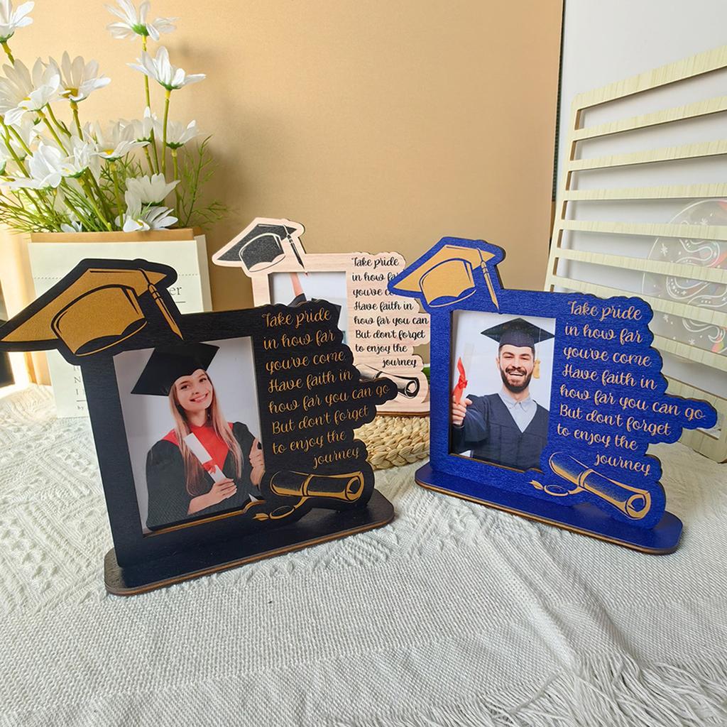 Three Dimensional 2025 Graduation Season Wooden Holiday Decoration Ornaments Graduation Season Gifts