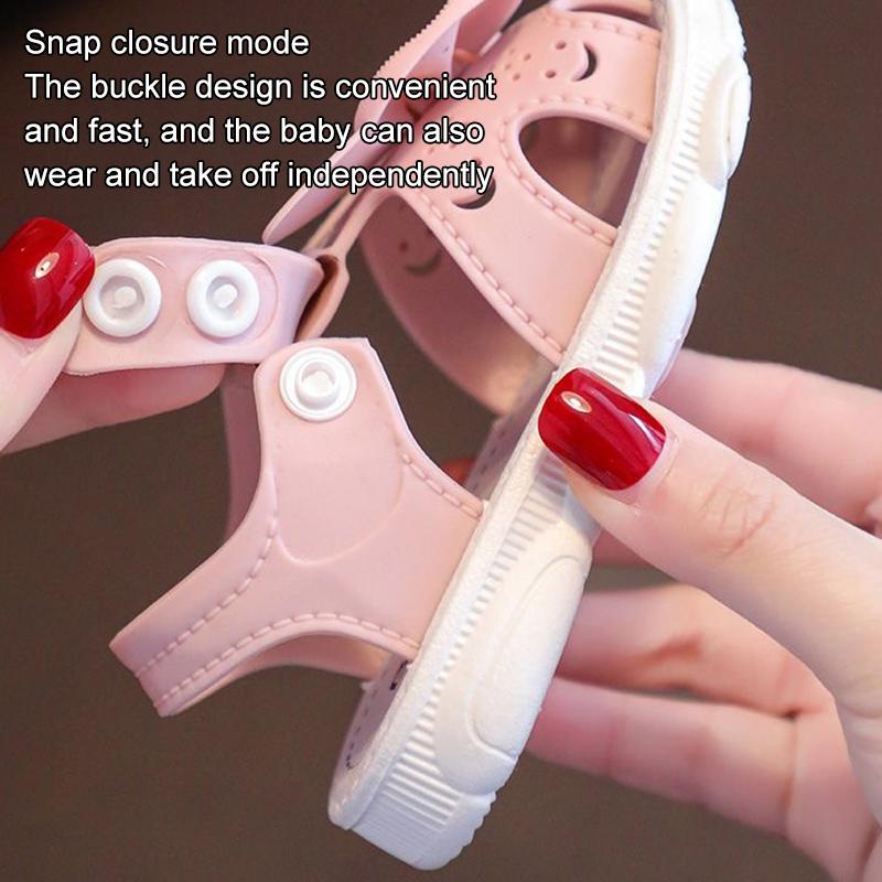 Babyschuhe Kleinkind Mädchen Sommer Bowknot Sandalen PVC Anti-Rutsch Weiche Sohle Krippe Prewalker Sandale Für Kinder Mädchen