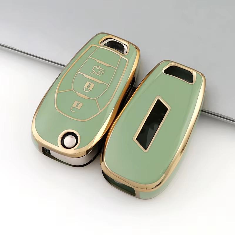 Tpu Car Key Case Key Chain For Chevrolet Cruze Spark Sonic Camaro Volt Bolt Trax Malibu  Folding Key Case Protector Accessories