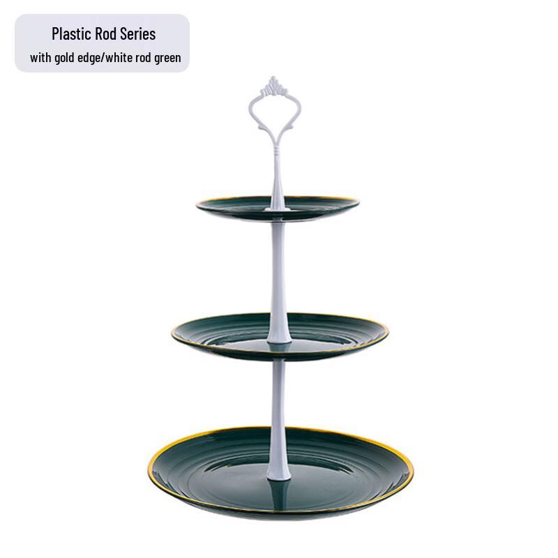 Jiante 3-Tier Rotating Fruit Plate