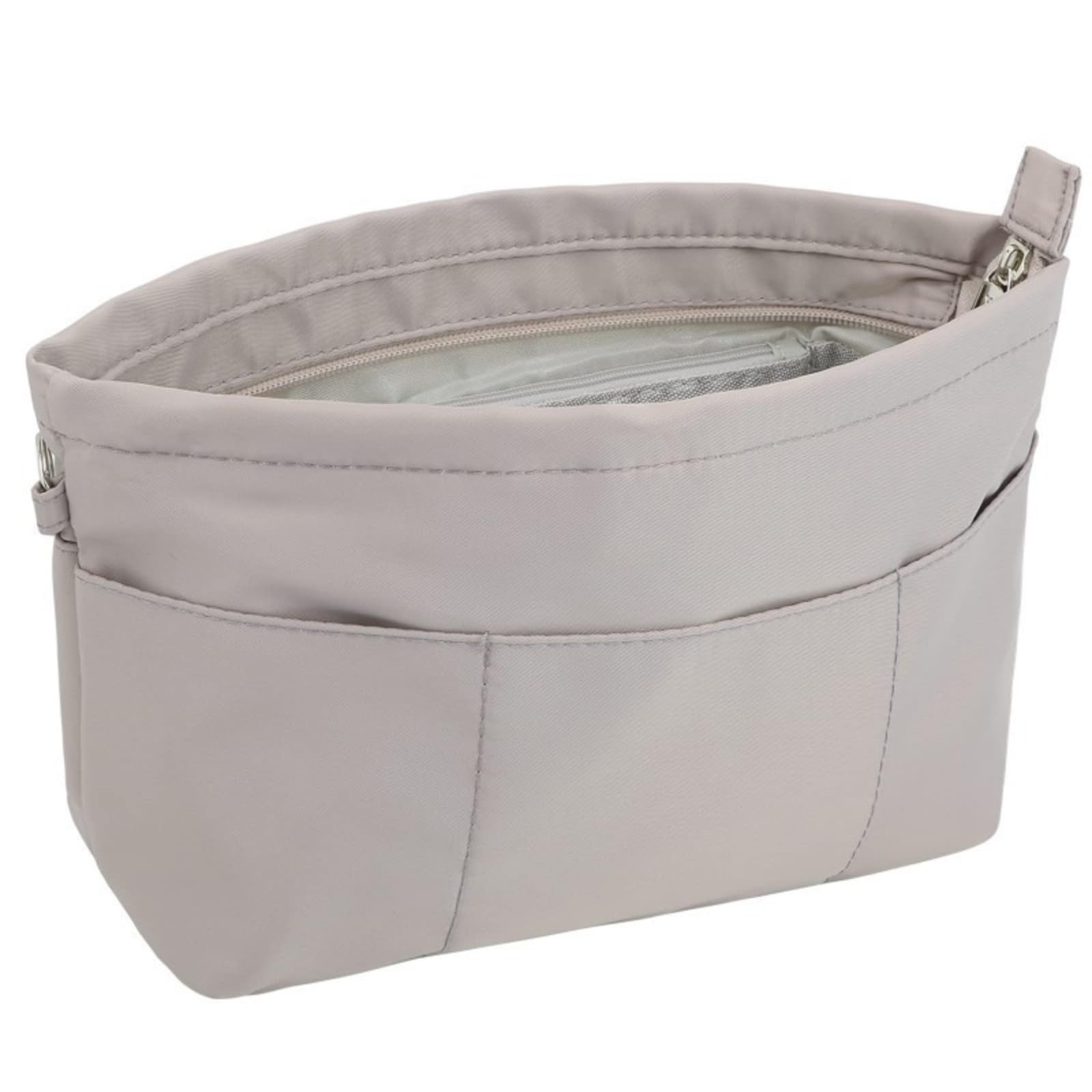 

Alaka Women s Tote Bag with Two Pockets: Small and Lightweight, Freestanding Nylon Inner Bag, Large Capacity, Lightweight, and Features a Zipper, Key