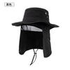 Fishing Sun Protection Hat Men's Summer UV Protection Neck Protection Outdoor Mountaineering Big Brim Sun Hat Big Head Fisherman Sun Hat