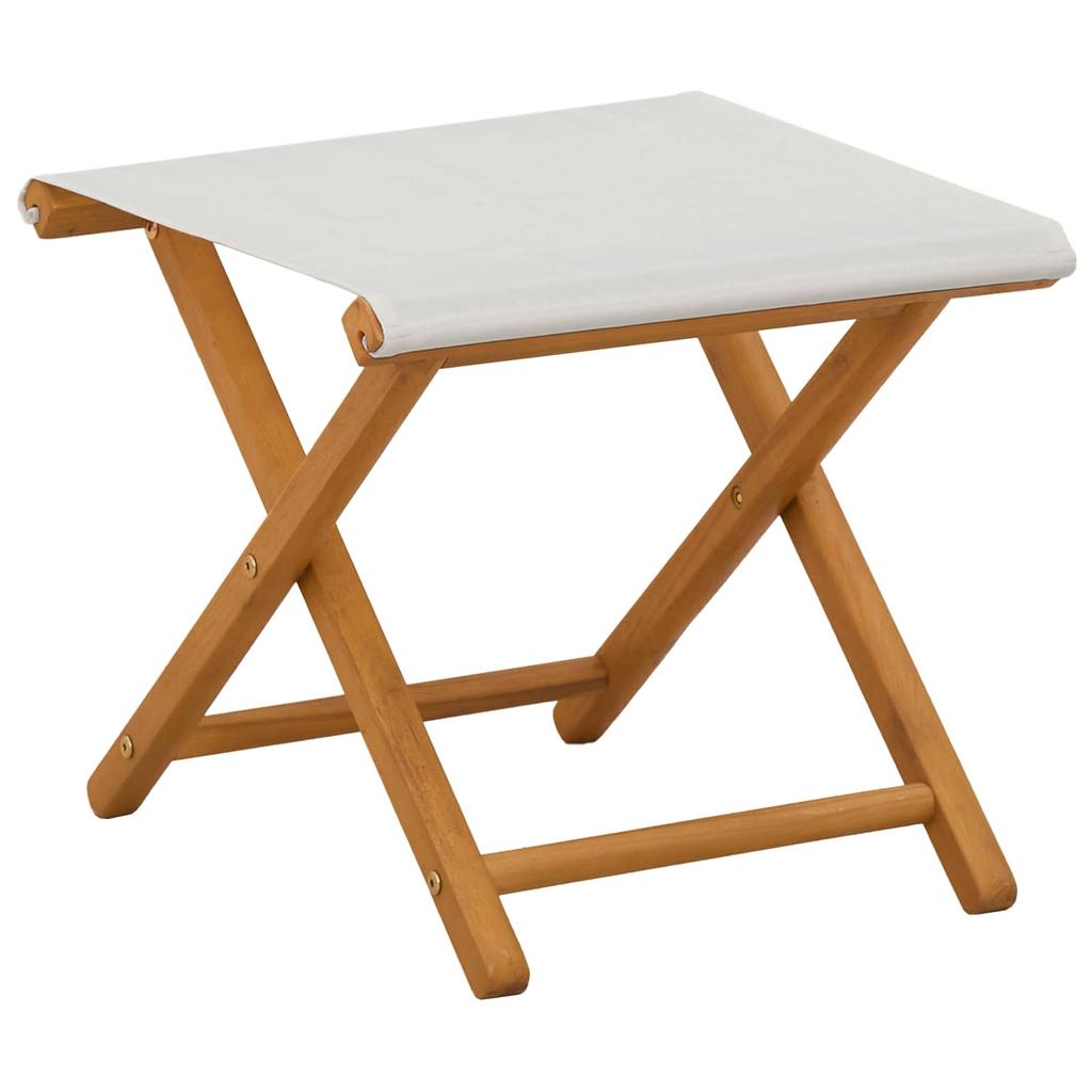 Sun Lounger 4 Pcs 3 Position Solid Eucalyptus Wood Cream