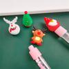 Stationery Christmas Gel Pen Quicksand Sequins Gel Pen Hand Account Pen Christmas Quicksand Pen