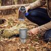 LIXADA Titanium Alcohol Stove, Lightweight, for Camping and Hiking (Titanium) [Alcohol Stove Only]