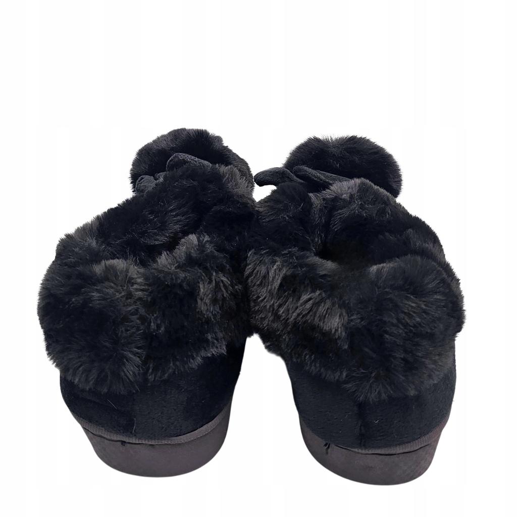 Winter Home Slippers With Ears Children Women's Warm Slippers S.38-39