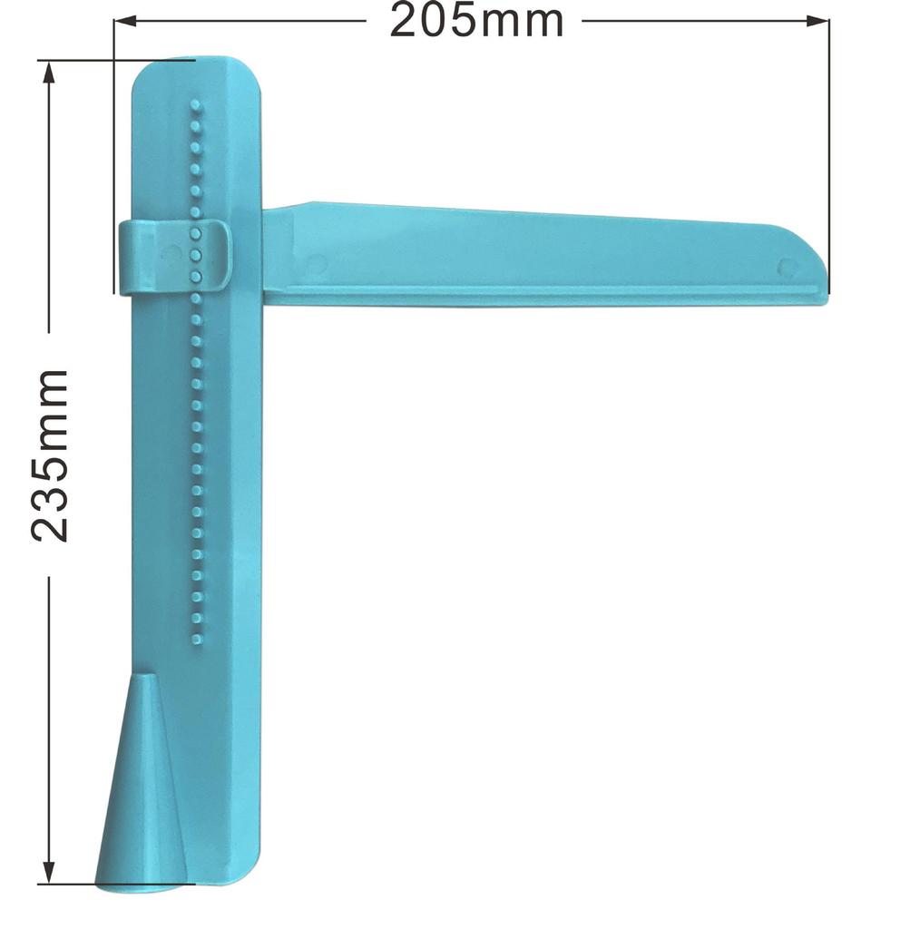 Height Adjustable Cream Fondant Cake Smoother Tool