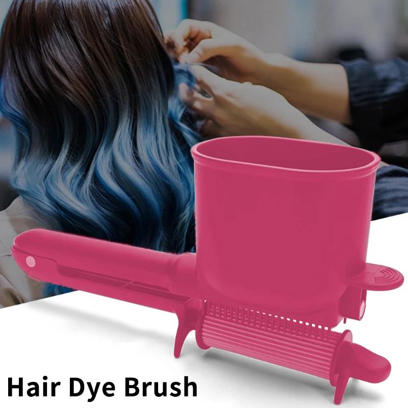 Professional Roller Comb Applicator Hair Coloring 2-In-1 Dye Salon Hair Care Plastic Hairdressing Tool for Salon or Home Use
