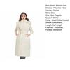 Yousheng Winter Women Vest Coat with Belt Padded Stand Collar Sleeveless Calf Length Down Waistcoat Zipper And Button Closure Cold Weather Outerwear