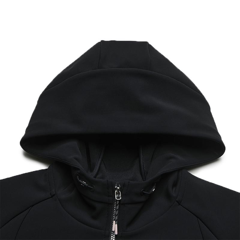 New FILA Fitness Jackets Women's Pitch Black A11W541503FBK