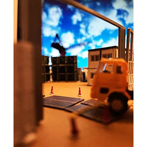 Scenery Collection Scenery Accessories 051-3 Construction Site A3 ~Site Office and Accessories~ Diorama Supplies 314202