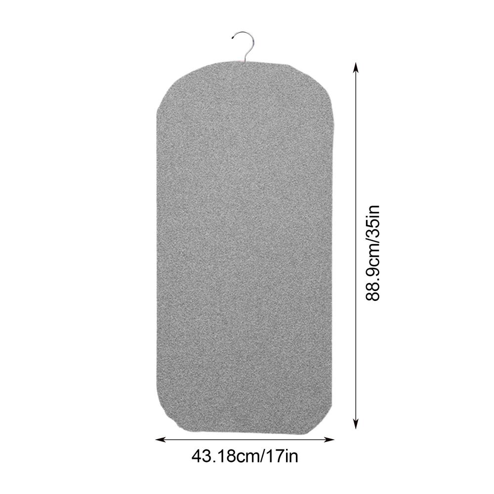 Ironing Board Pad Foldable Garment Steamer Board Hanging Clothes Press Pad For Sewing Room Apartment Household Travel