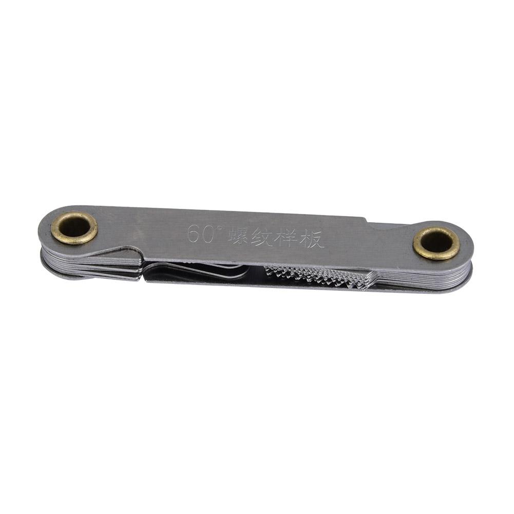 Metric60 Degrees  Stainless Steel Screw Measuring Thread Pitch Gauge