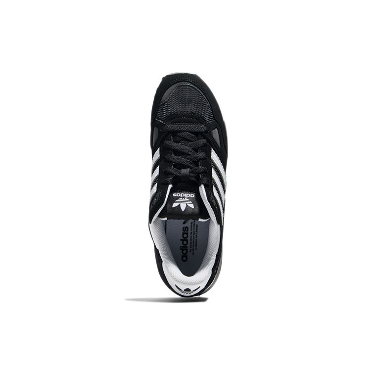 Adidas Originals ZX 750 Fabric Comfortable Versatile Durable Low-Top Lifestyle Casual Shoes Unisex Casual Shoes Black White BB6843