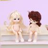 16cm Articulated Fashion Doll 13 Movable Joints Nude Unfinished Body DIY Dress Up Toy Ideal Gift for Girls