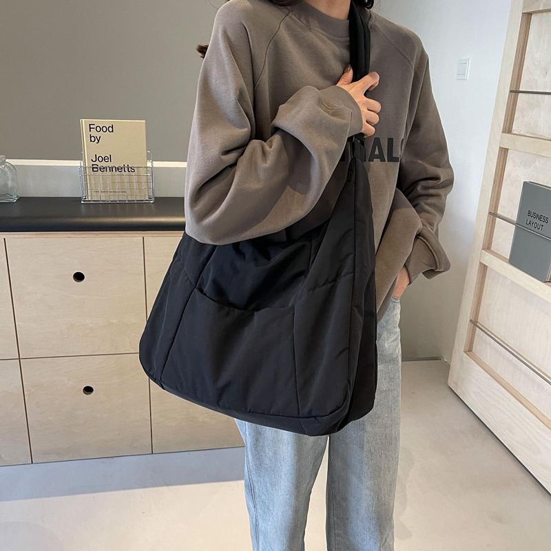 Large Capacity Nylon Women's Shoulder Bag Classic Casual Bags Versatile High Quality