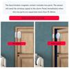 433MHz Wireless Door and Window Anti-Theft Sensor - White