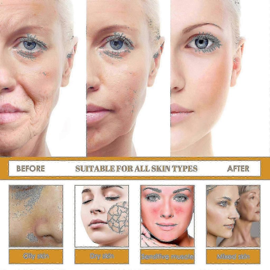 Jaysuing Anti-Wrinkle Facial Essence Reduces Wrinkles and Nasal Folds Hydrating Skin Firming Anti-Aging Essence |