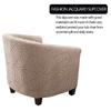 Leaf Jacquard Sofa Cover For Single Solid One-Piece Elastic Armchair Protector Comfort Anti Slip Dust Cover For All Seasons